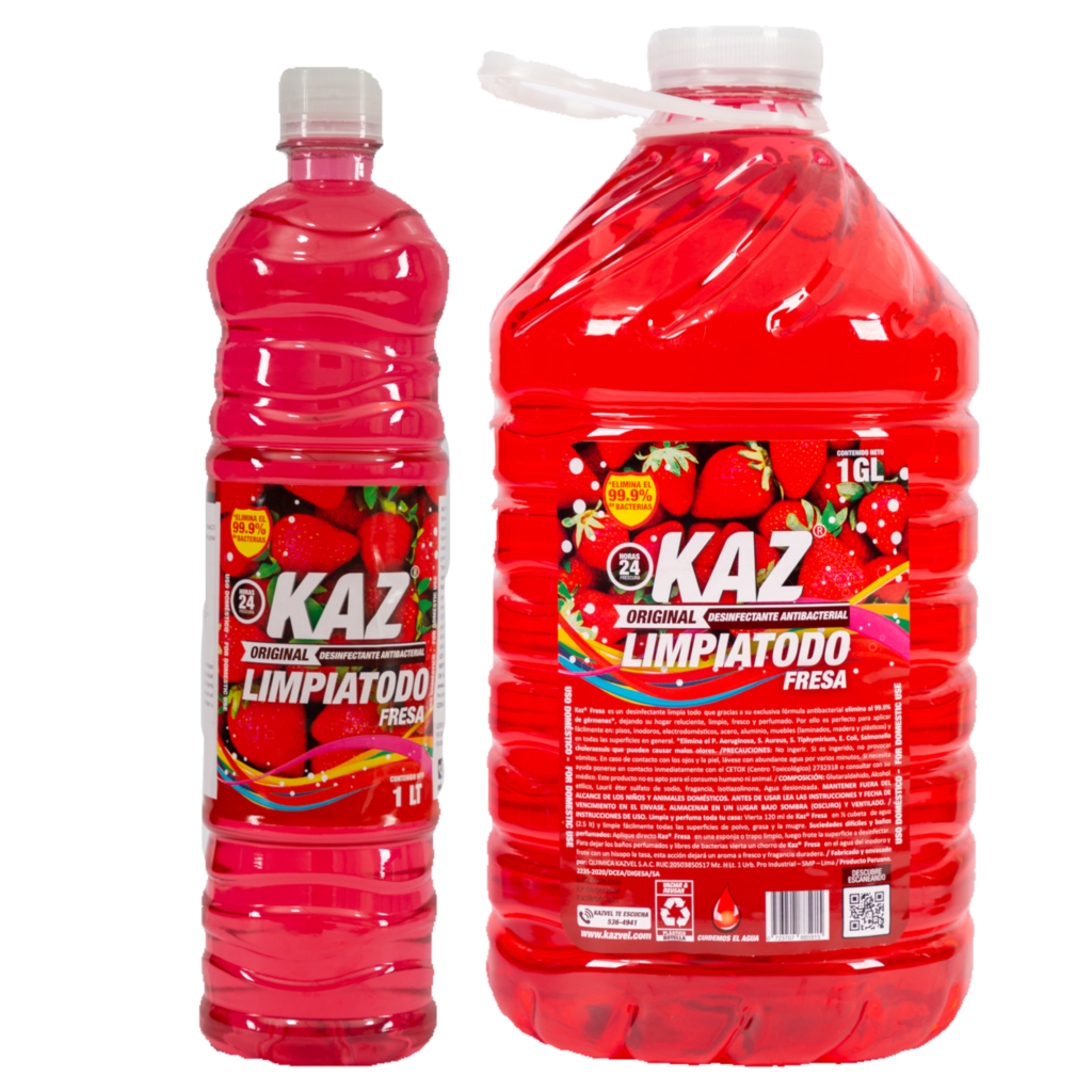 Limpiatodo Antibacterial Fresa Kaz Kaz limpiatodo-antibacterial-fresa-kaz-kaz