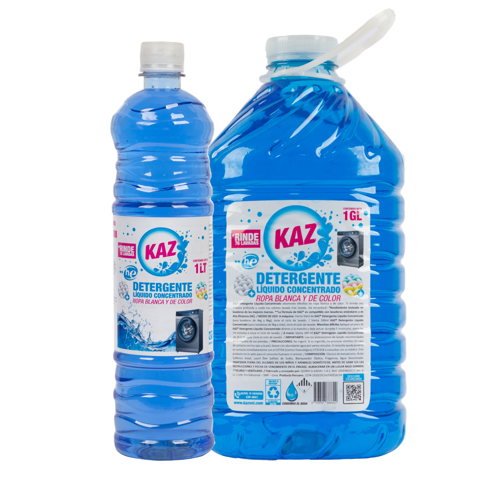 Detergente Liquido Concentrado Kaz Kaz detergente-liquido-concentrado-kaz-kaz